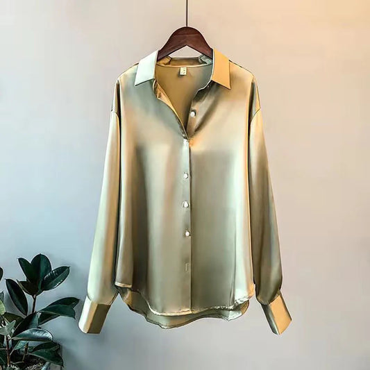 2025 Spring knitted Cardigan - Long Sleeve, Lapel Button, Casual Sweater Top